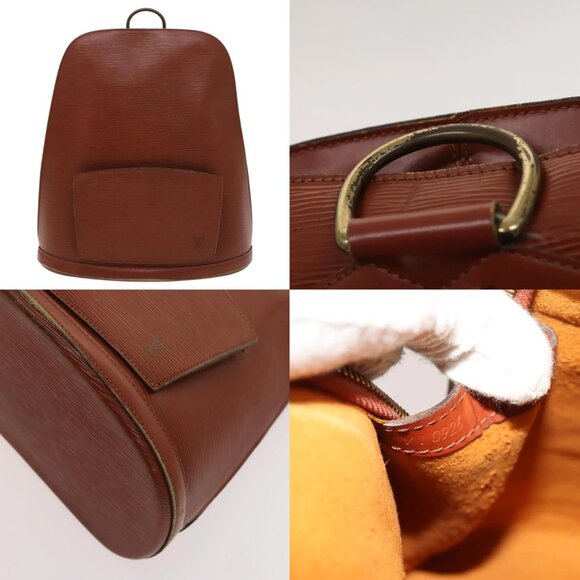 LOUIS VUITTON Epi Coblanc Shoulder Bag Brown M52293 LV Auth 120747 - Picture 14 of 14